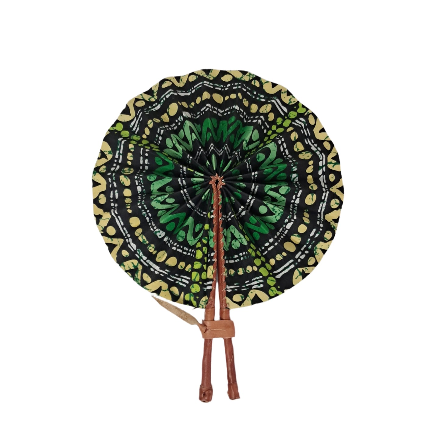 Ghanaian Fabric Fan - AB044