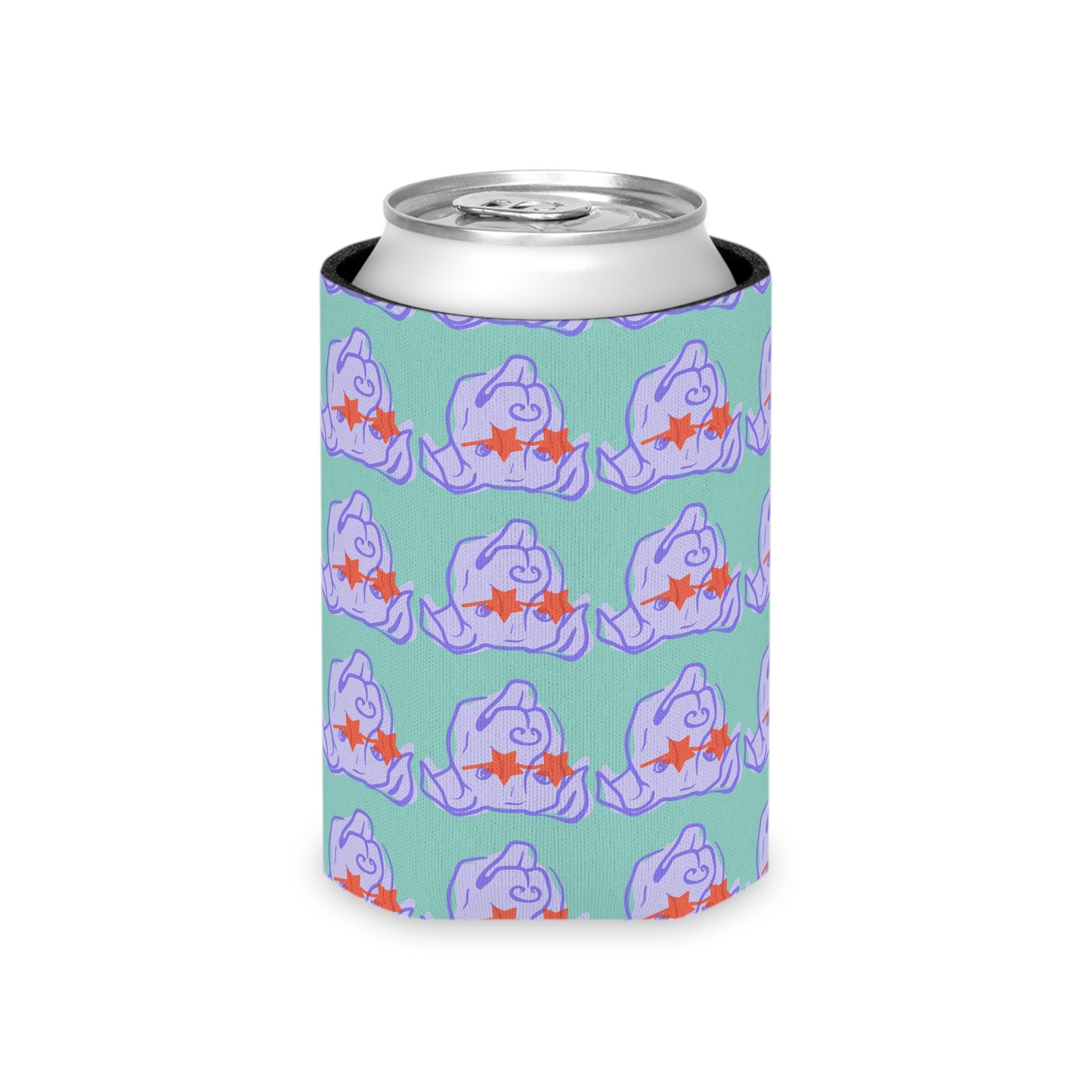 Star-Eyed Dog Can Cooler | Neoprene Beverage Insulator