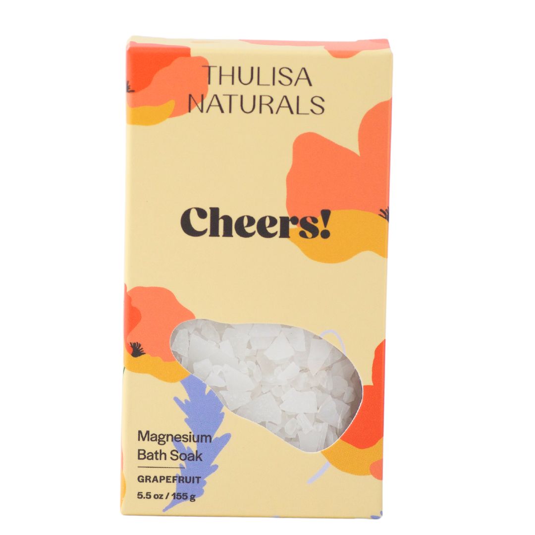 Cheers Pink Grapefruit Magnesium Bath Soak