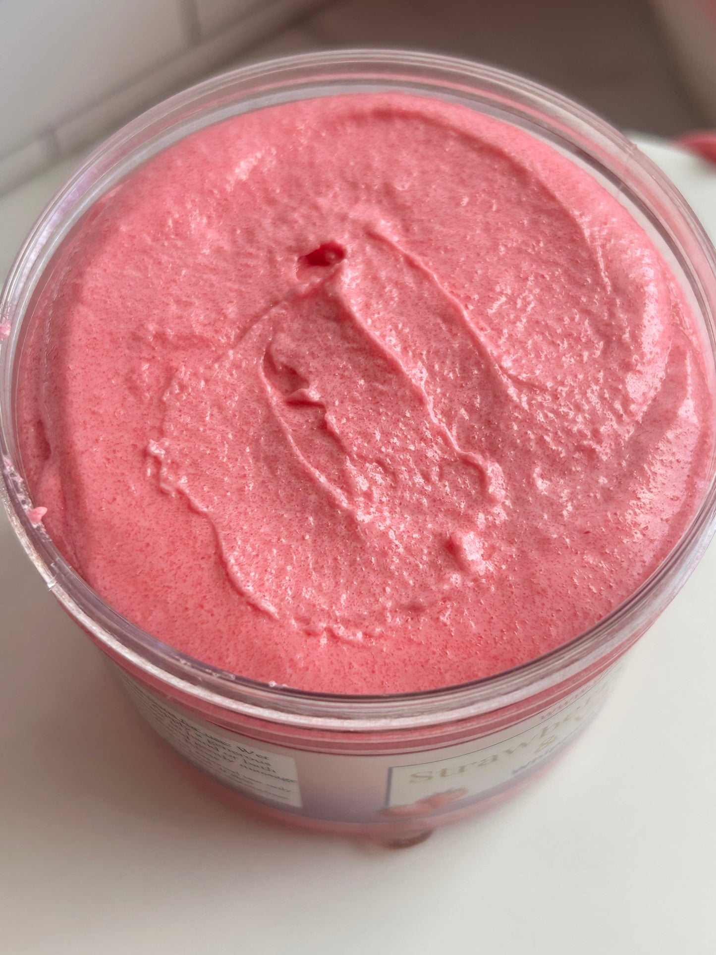 Strawberry Bourbon & Vanilla Scrub