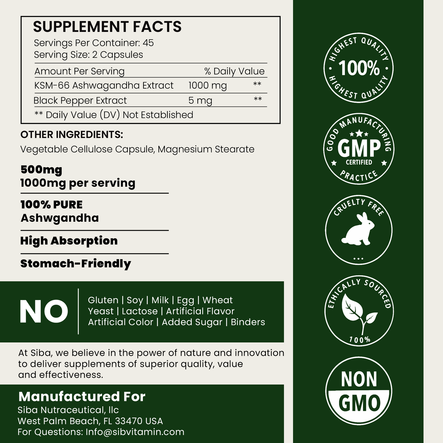 Ashwagandha Capsules