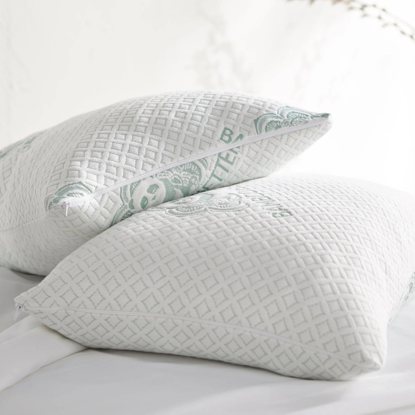 Adjustable Bamboo Cooling Pillow For Neck Support And All Sleep Positions