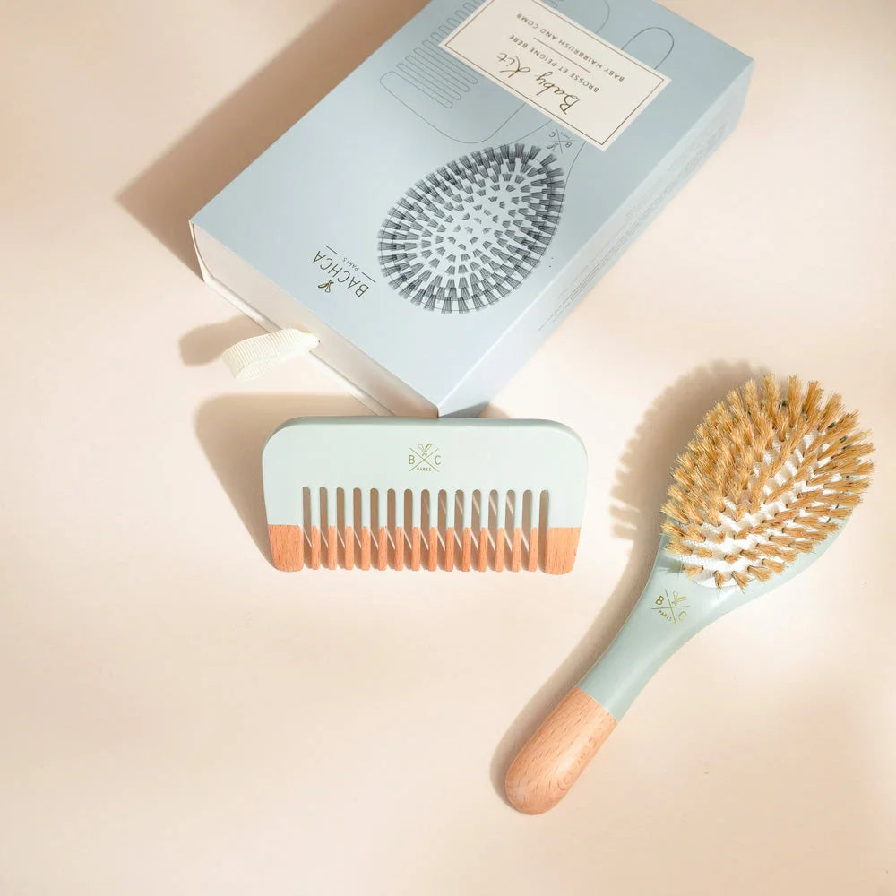 Baby Haircare Gift Set – Brush & Comb Set