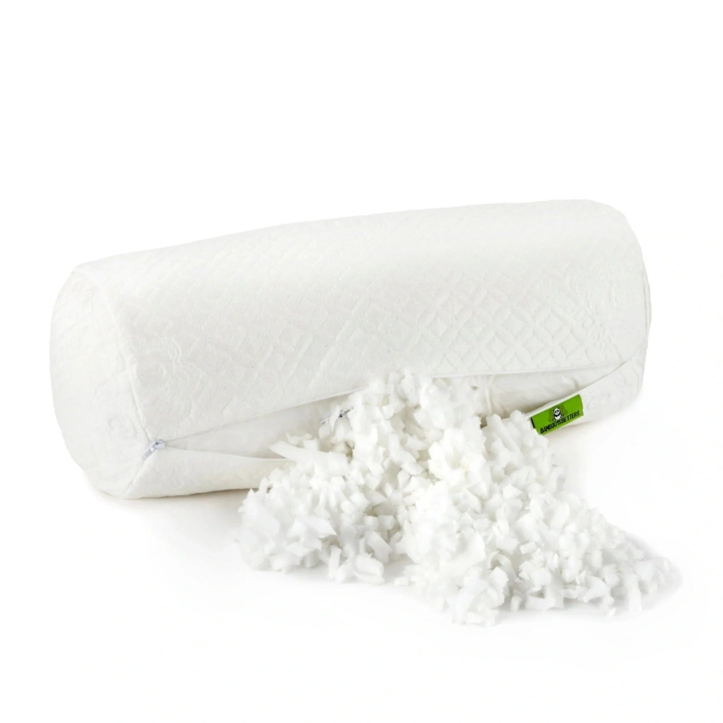Adjustable Bamboo Cooling Bolster Pillow for Neck Back Knees