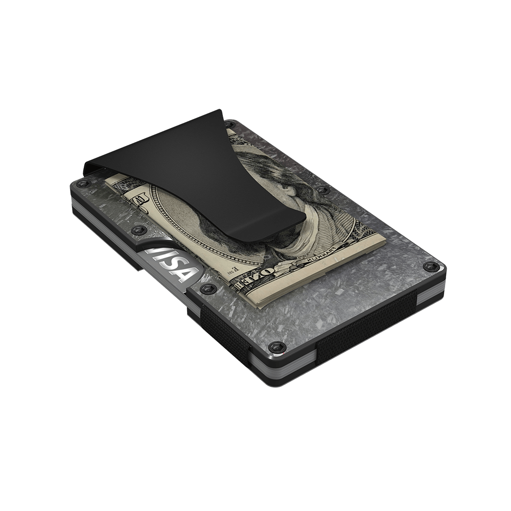 Forged Carbon Money Clip