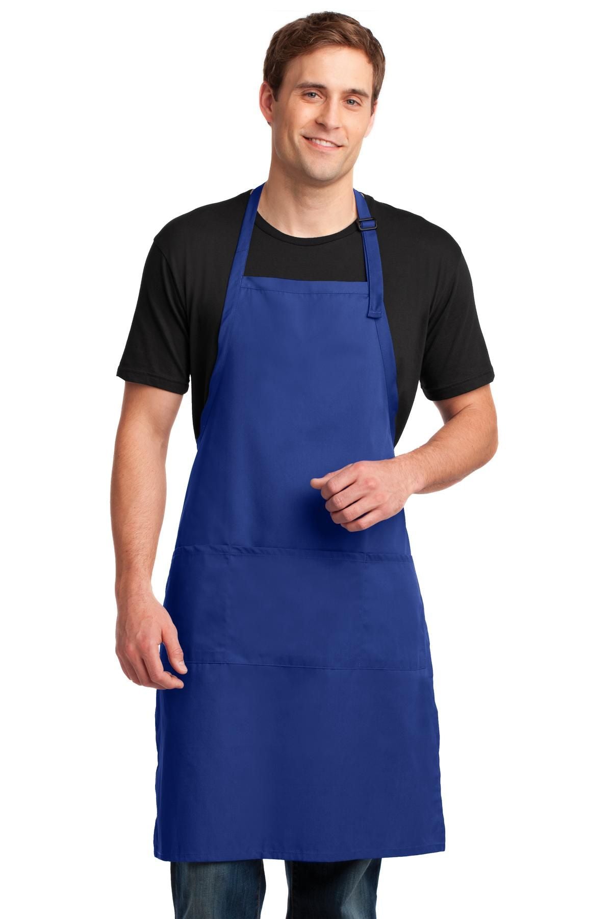 Port Authority Easy Care Extra Long Bib Apron with Stain Release A700