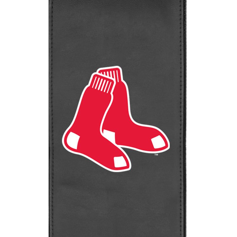 Silver Loveseat with Boston Red Sox Primary