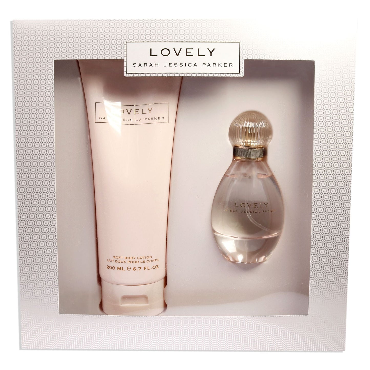 Lovely by Sarah Jessica Parker for Women - 2 Pc Gift Set 1.7oz EDP Spray, 6.7oz Soft Body Lotion