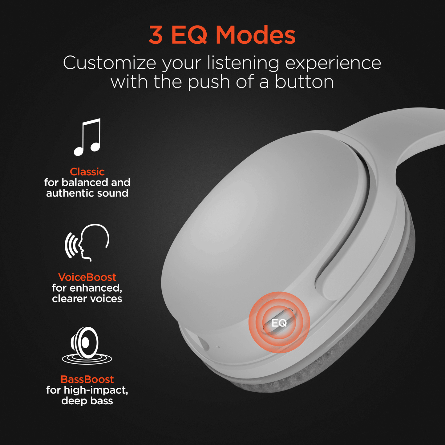 HyperGear Flip 2-in-1 Headphones Plus Speaker