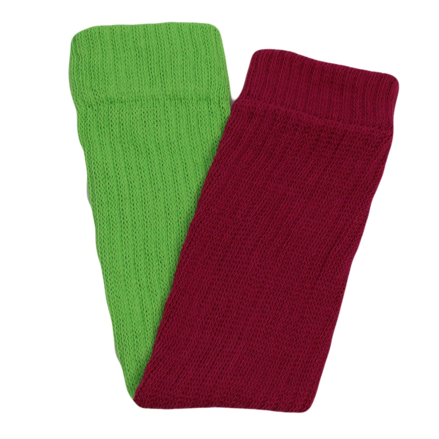 Leg Warmers for Women All Cotton Colorful Soft Knitted Leg Warmer 1 Pair