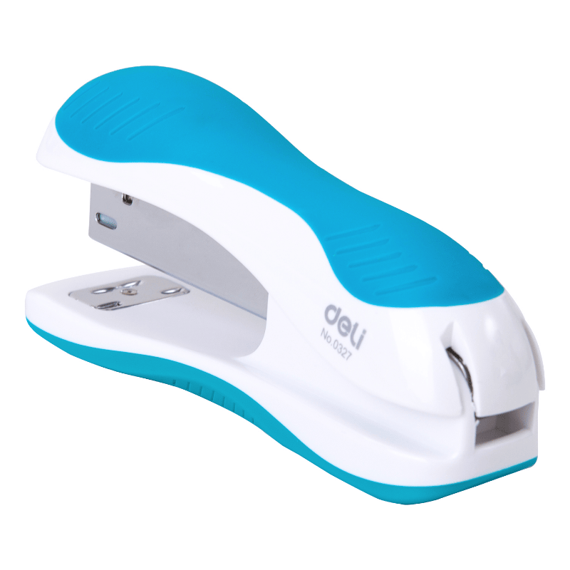 Deli E0327 Mini Small Stapler Student Office Lightweight Portable Hand-held Labor-saving Book Binding Machine