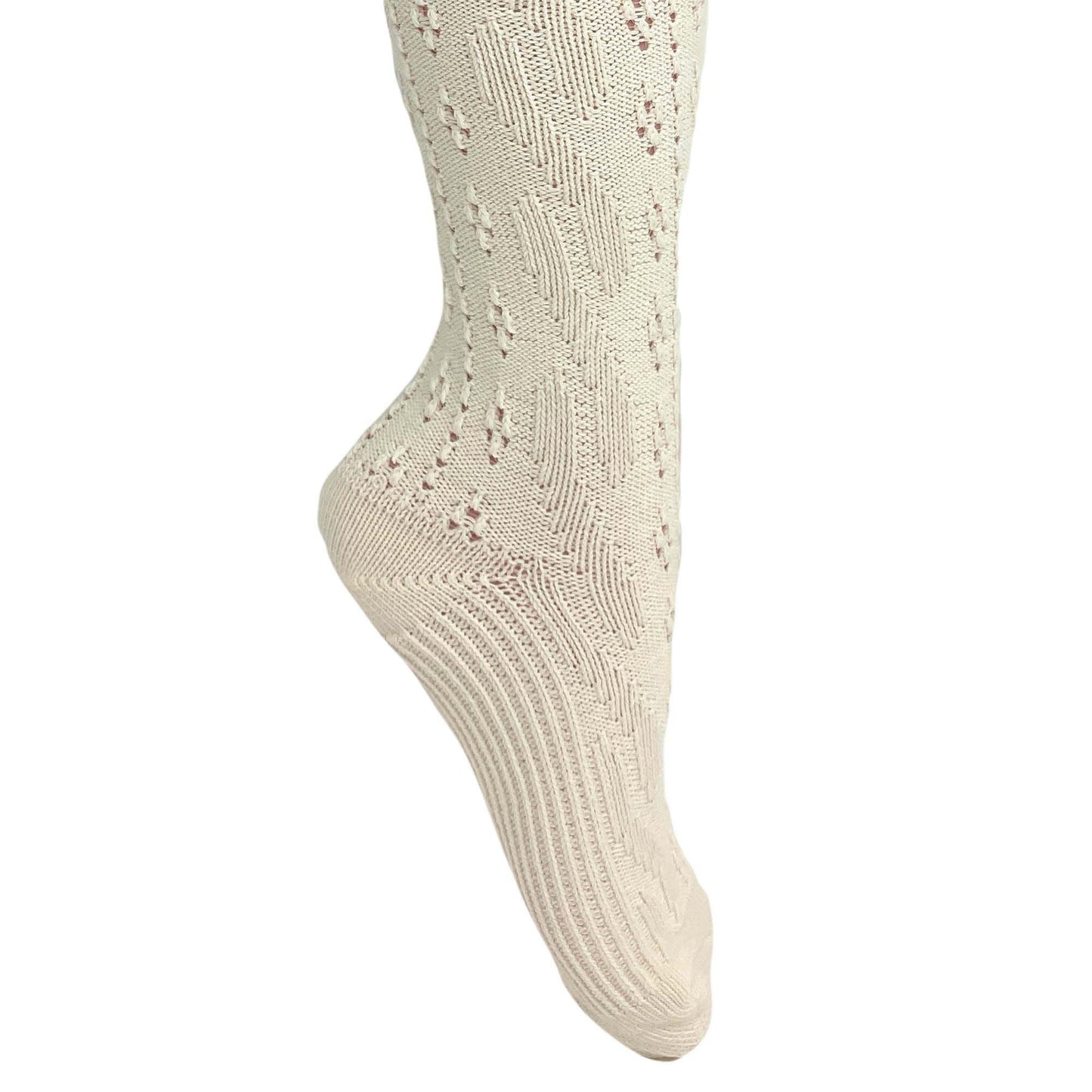 Cotton Knee High Knitted Socks for Women Novelty Knee Socks 1 Pair