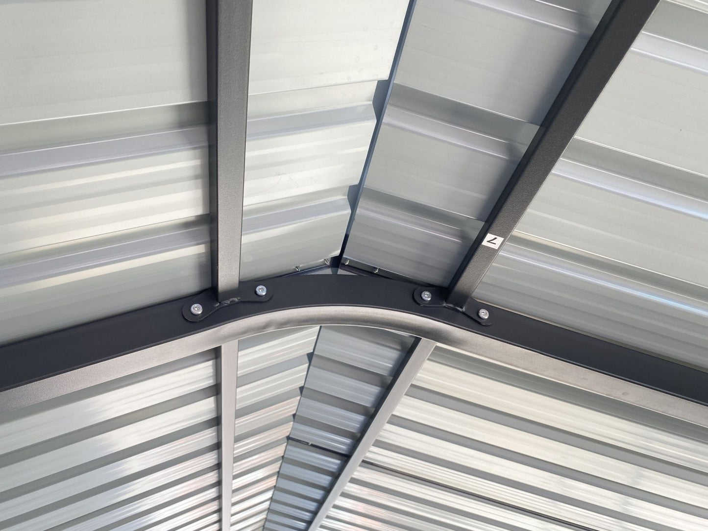 supply Video NEW Metal Carport 12 ×20 FT Heavy Duty with Galvanized Steel Roof, Metal Garage Canopy with Galvanized Steel Roof & Frame, Car Tent Outdoor Storage Shed for Car, Boats and Truck, Gray