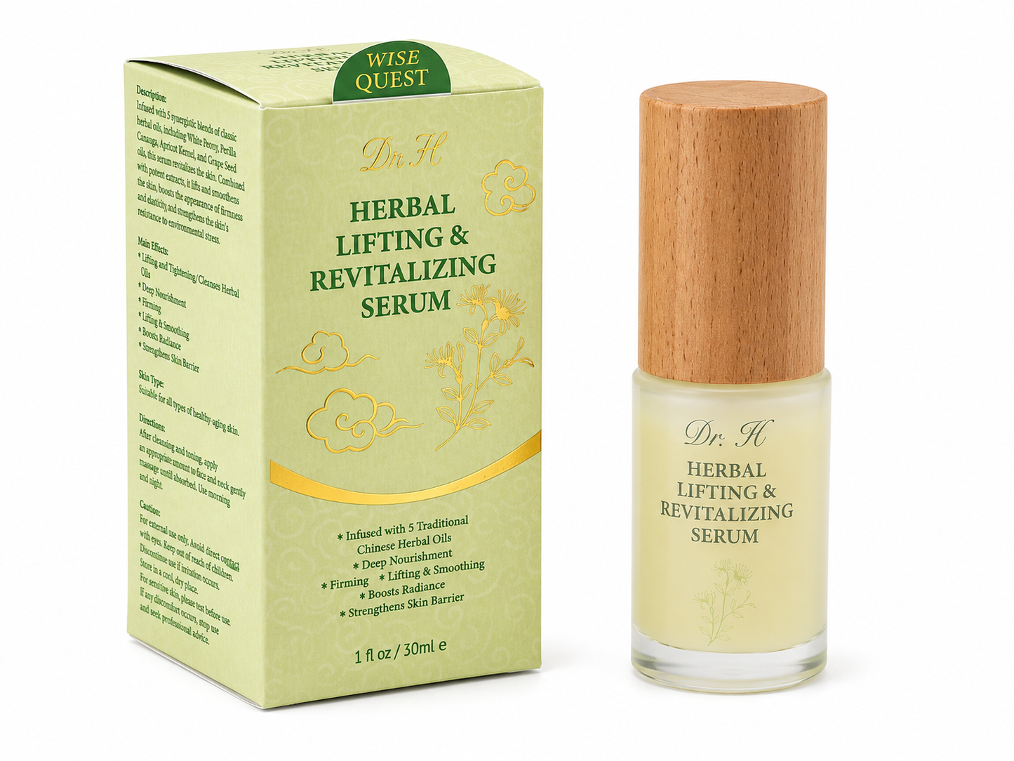 WISEQUEST Herbal Lifting & Revitalizing Serum