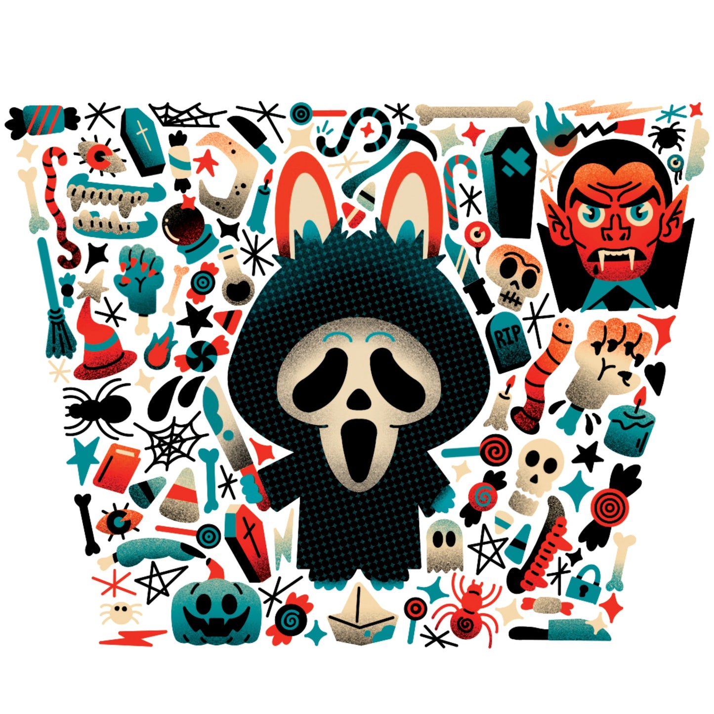 Wicked Cute Full Sleeve Tattoo - Temporary Kids Tattoo Sleeve
