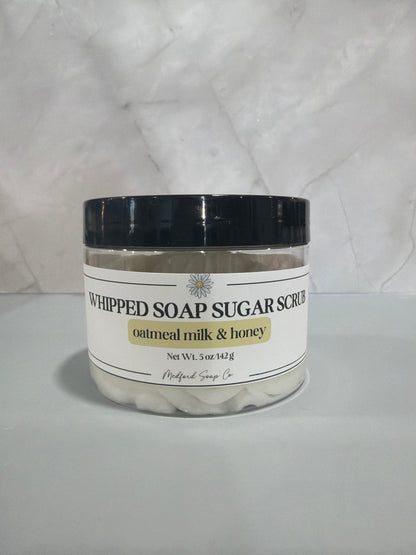 Whipped Soap Sugar Scrub