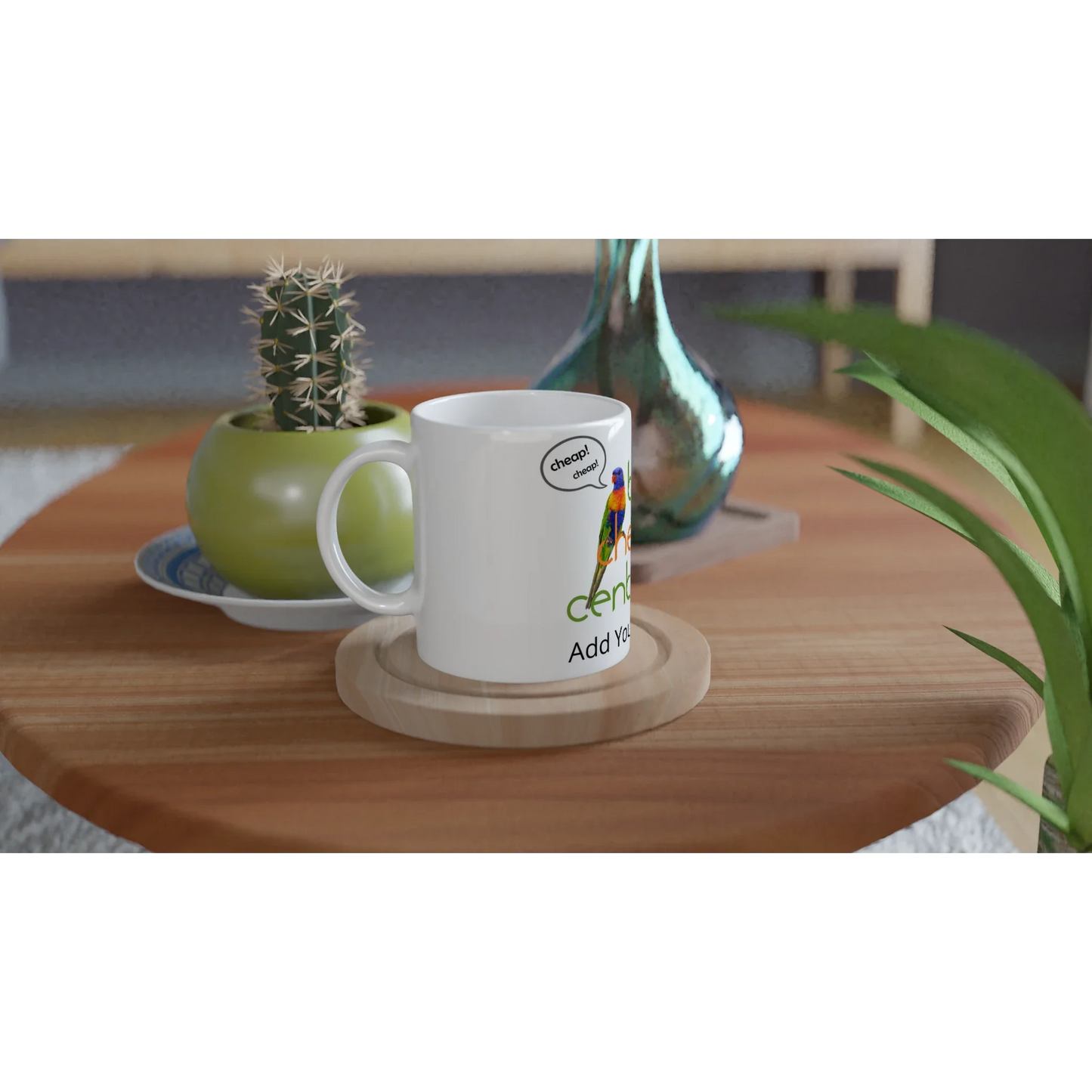 White 11oz Ceramic Mug