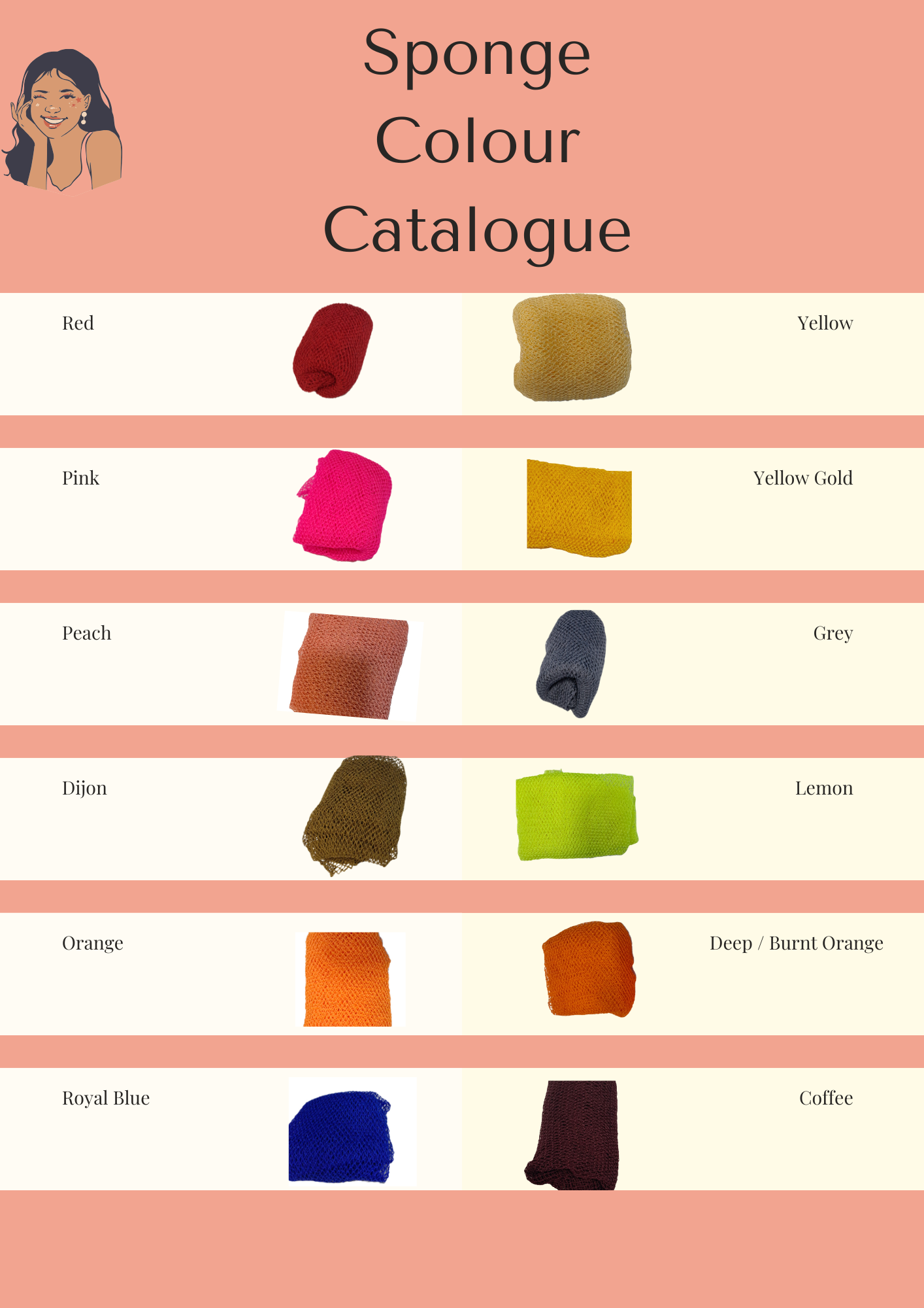 African Exfoliating Sponge – 25 Pieces (Bulk Pack)