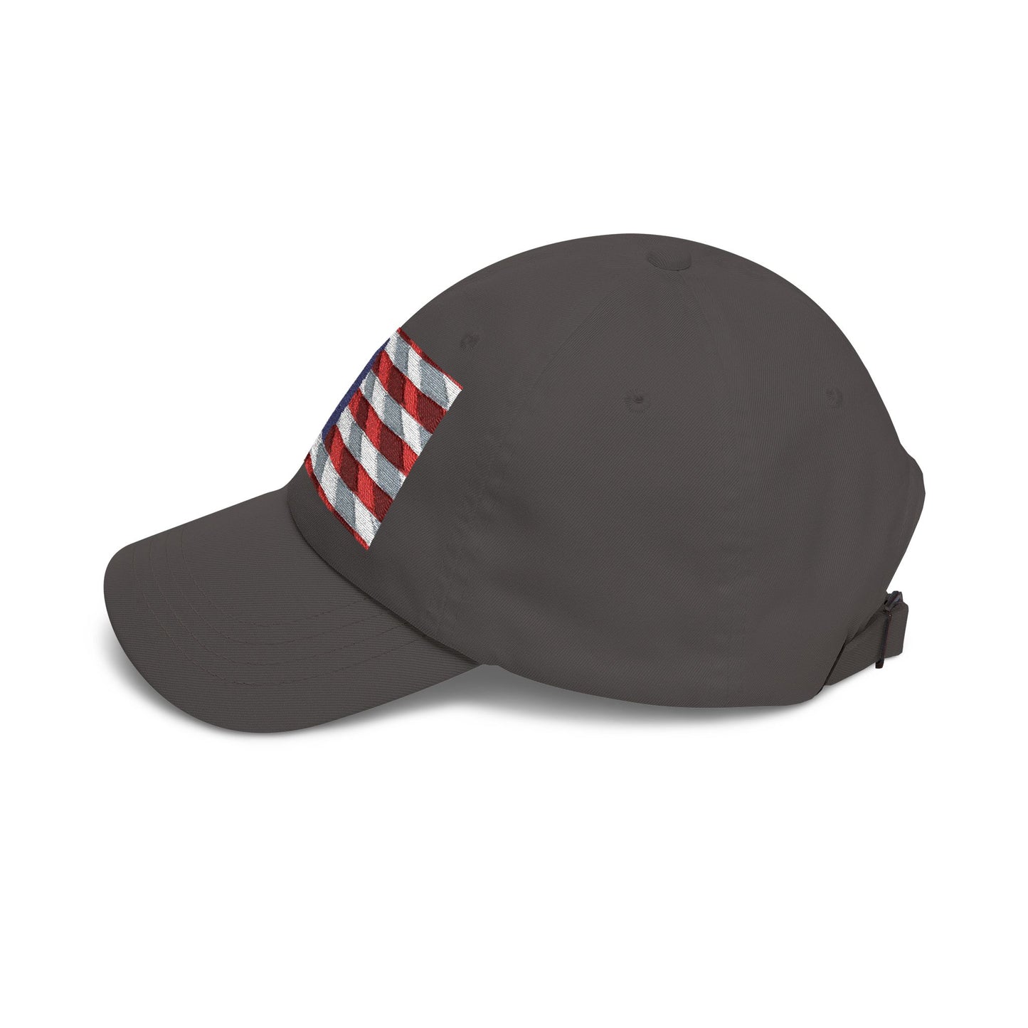 Distressed American Flag Dad Cap | Embroidered USA Baseball Hat