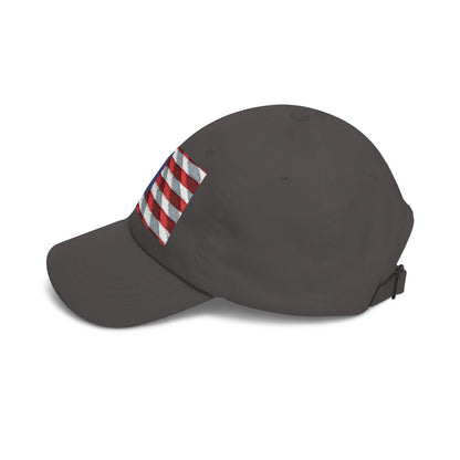 Distressed American Flag Dad Cap | Embroidered USA Baseball Hat