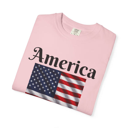 America Flag EST 1776-2026 T-Shirt | 250 Years Eagle Back Graphic