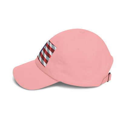 Distressed American Flag Dad Cap | Embroidered USA Baseball Hat