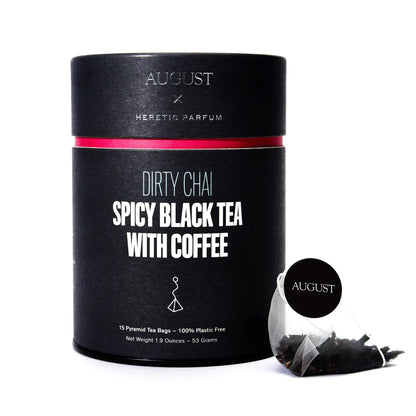 Dirty Chai - Spicy Black Tea With Coffee (15 Tea Bags)