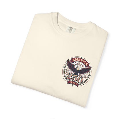 T-Shirt — 250 Years Celebrating Independence Fireworks Design