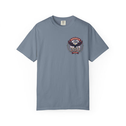T-Shirt — 250 Years Celebrating Independence Fireworks Design