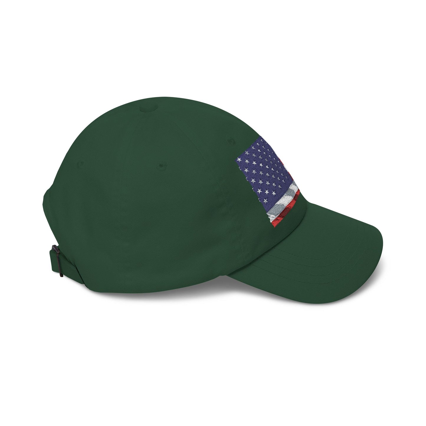 Distressed American Flag Dad Cap | Embroidered USA Baseball Hat