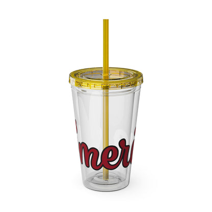 American Peace Sign tumbler 16oz