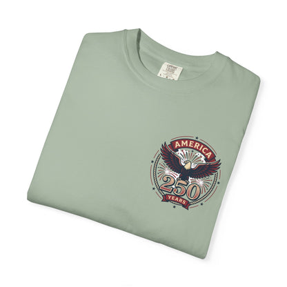 T-Shirt — 250 Years Celebrating Independence Fireworks Design