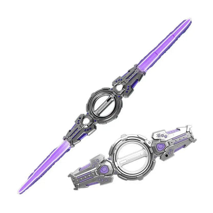 Toy Double Ended Retractable Double Edged Lightsaber