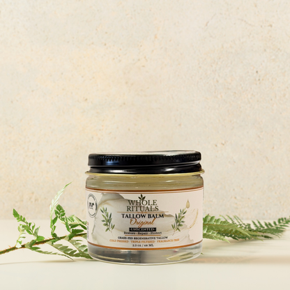 Grass-Fed Beef Tallow Balm – Deep Moisture Skin Repair
