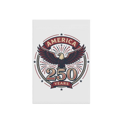 America 250 Years Eagle Garden Banner | Patriotic Yard Flag