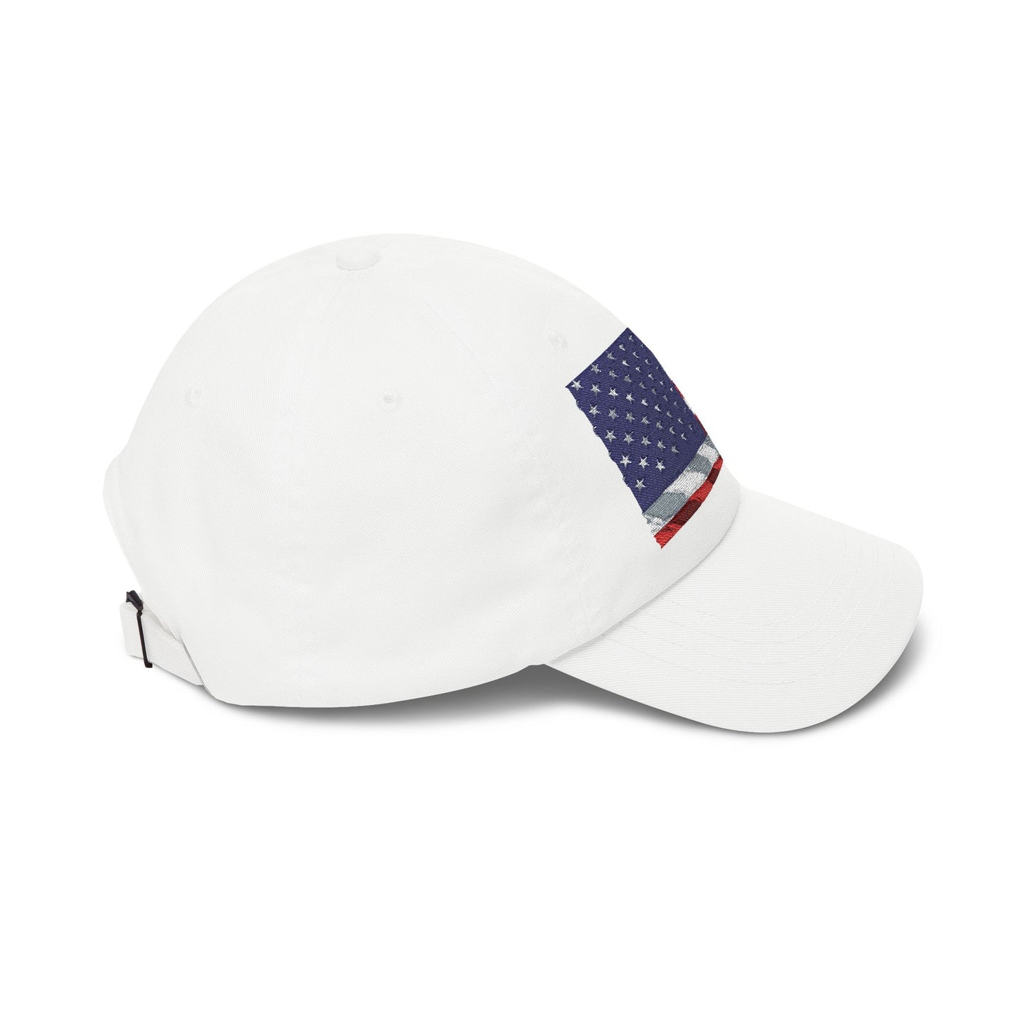 Distressed American Flag Dad Cap | Embroidered USA Baseball Hat