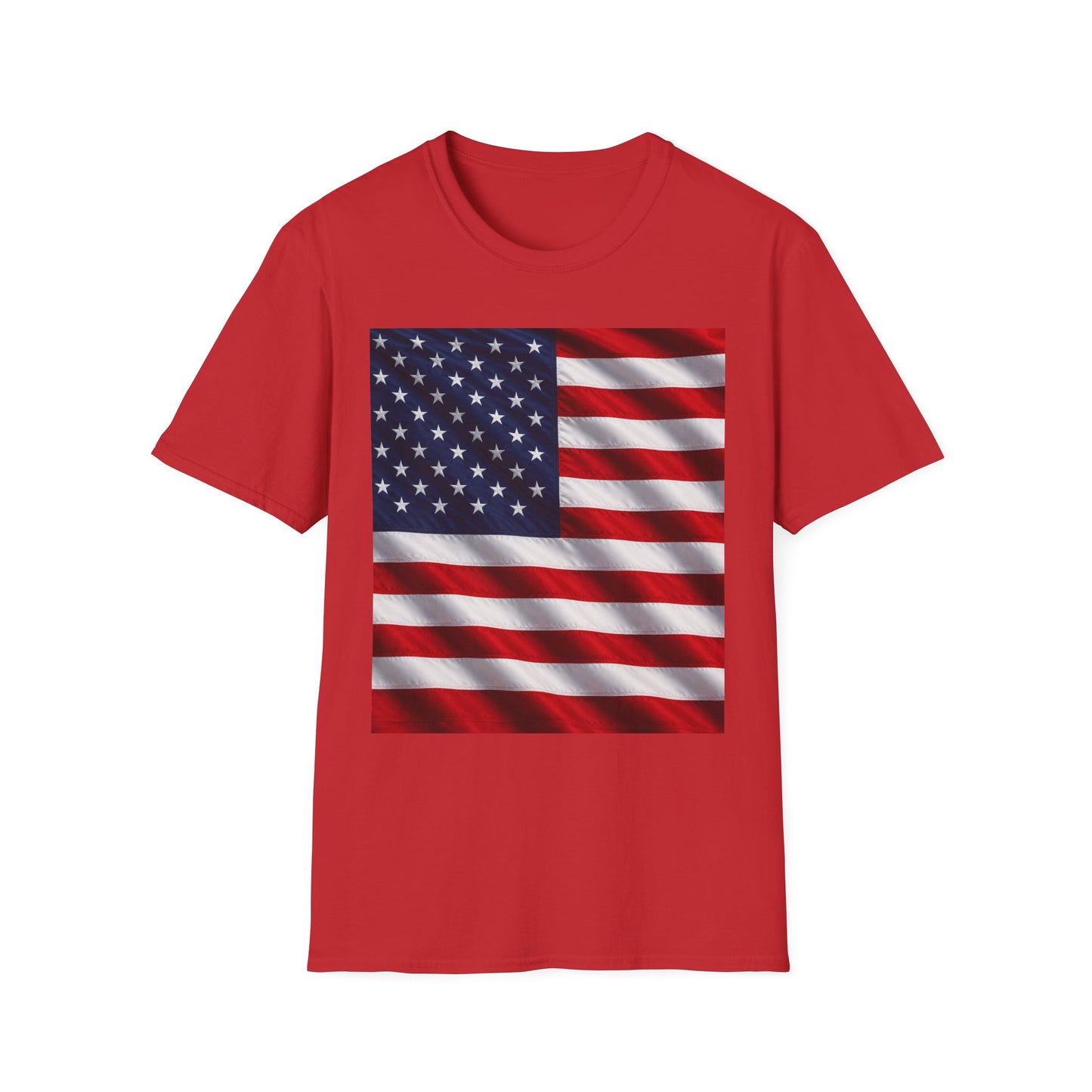 American Flag Graphic T-Shirt | USA Flag Tee, Patriotic Shirt