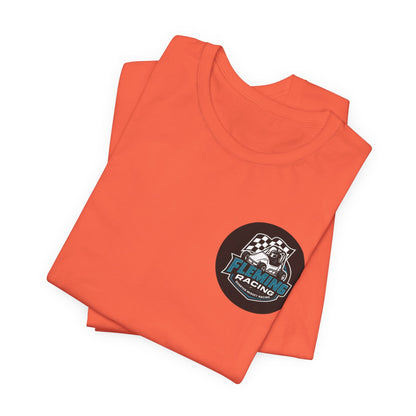 Fleming Racing Logo Tee | Racing Car Emblem T-Shirt