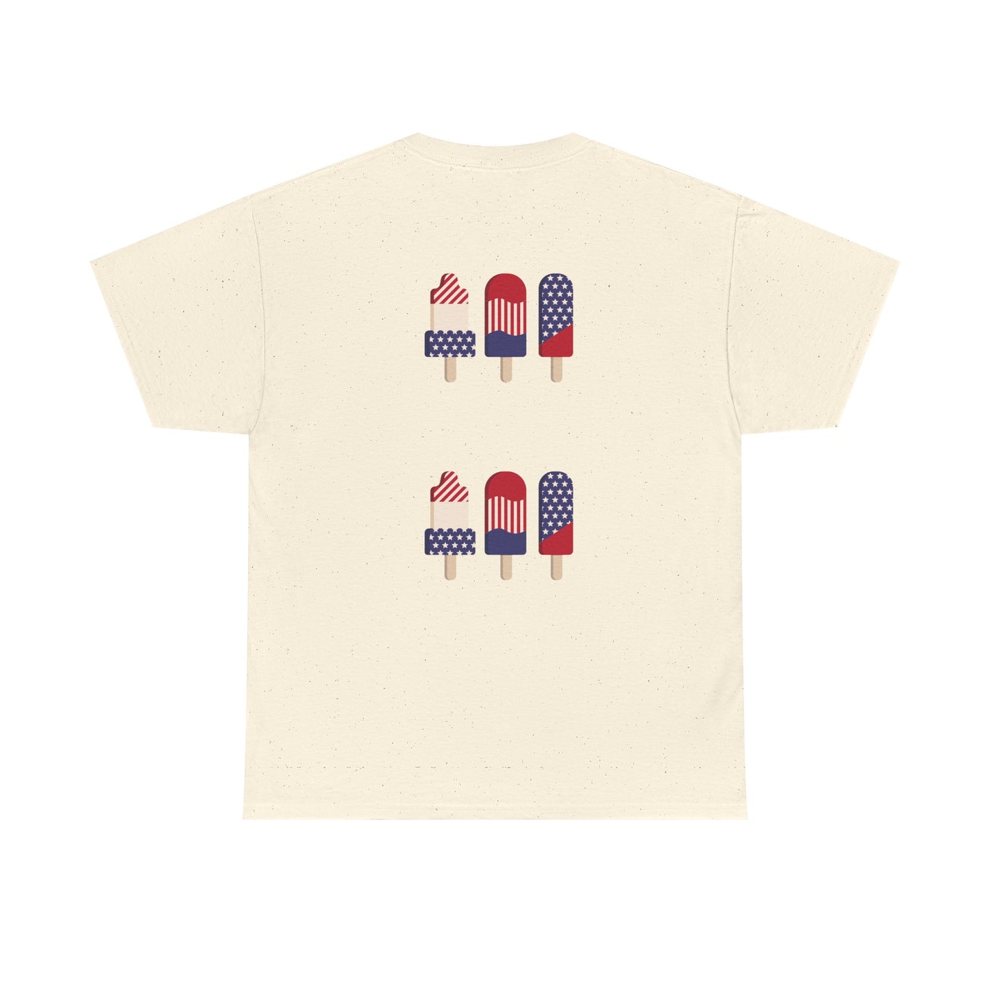 Merica Peace Hand graphic Tee | American Flag Popsicle back, Patriotic Fourth of July