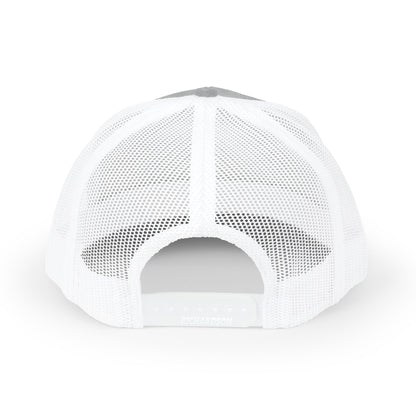 Mountain Logo Snapback Trucker Cap | Outdoor Adventure, Vintage Patch