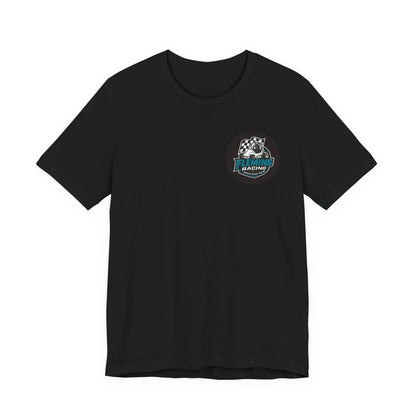 Fleming Racing Logo Tee | Racing Car Emblem T-Shirt