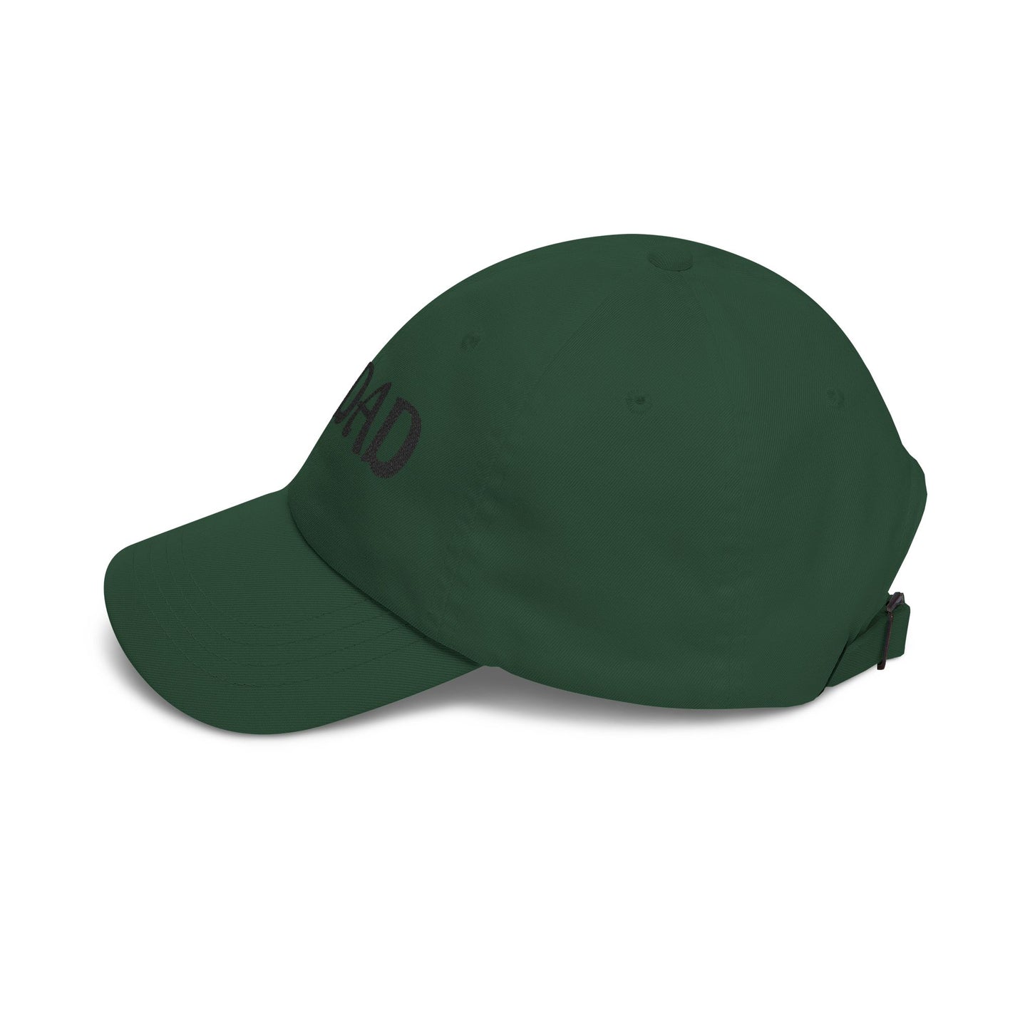 1 Dad Embroidered Dad Cap | White Baseball Hat