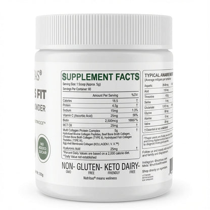 Hydrolyzed Multi Collagen Unflavored, 300 g