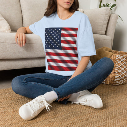 American Flag Graphic T-Shirt | USA Flag Tee, Patriotic Shirt