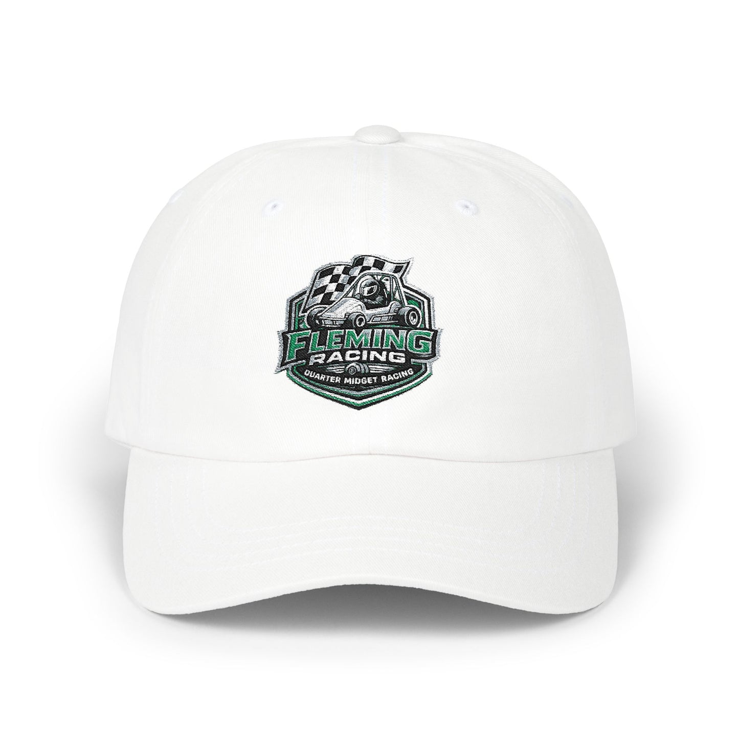Fleming Racing Soccer Crest Cap | Classic Dad Cap