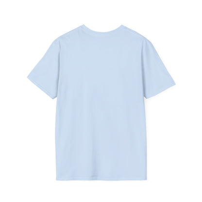 America typographic graphic T-Shirt | Red Blue USA stars waves