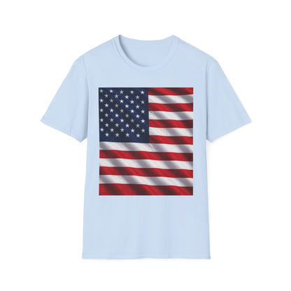 American Flag Graphic T-Shirt | USA Flag Tee, Patriotic Shirt