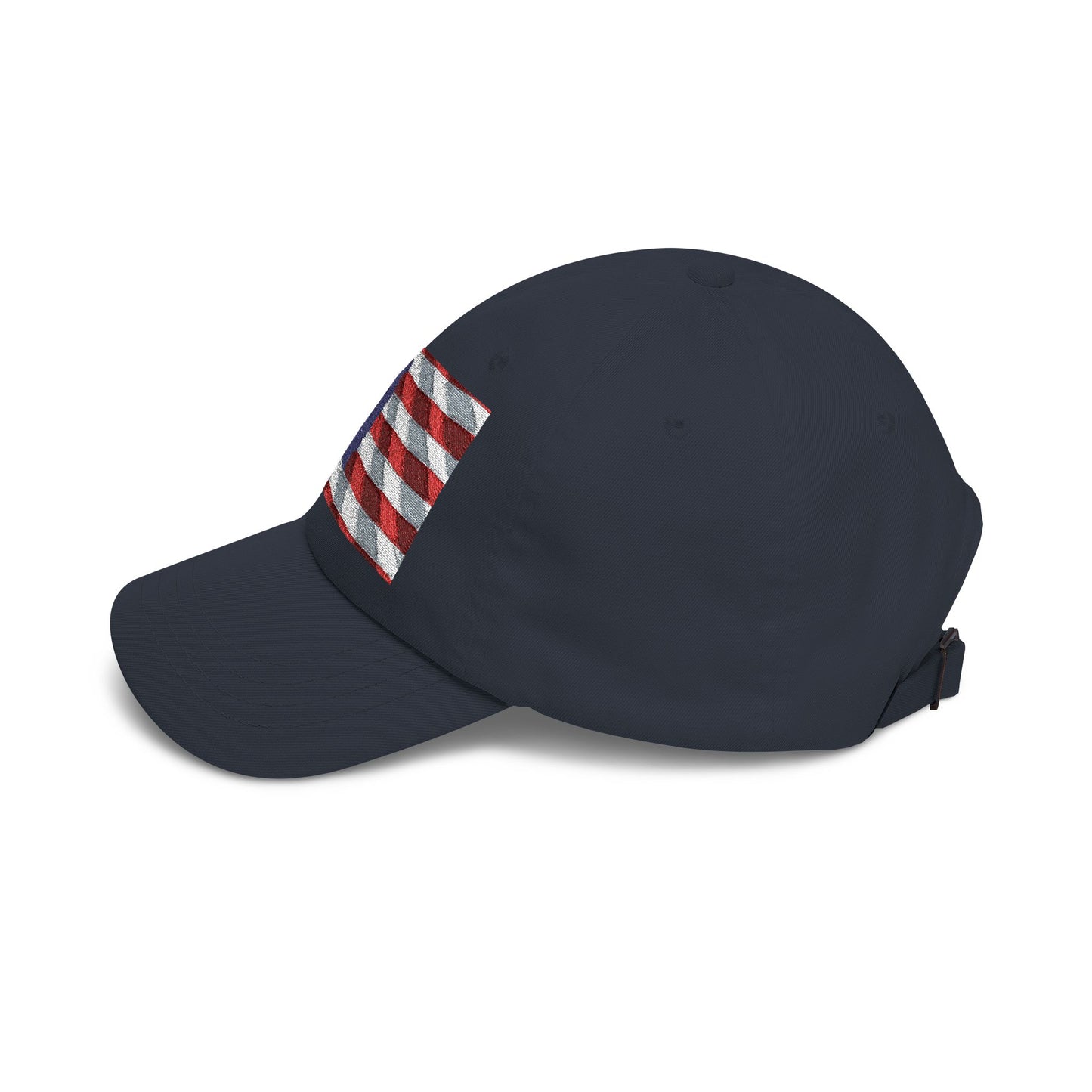 Distressed American Flag Dad Cap | Embroidered USA Baseball Hat