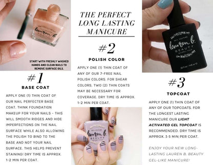 Champagne Toast  - 7 free + Vegan Nail Polish