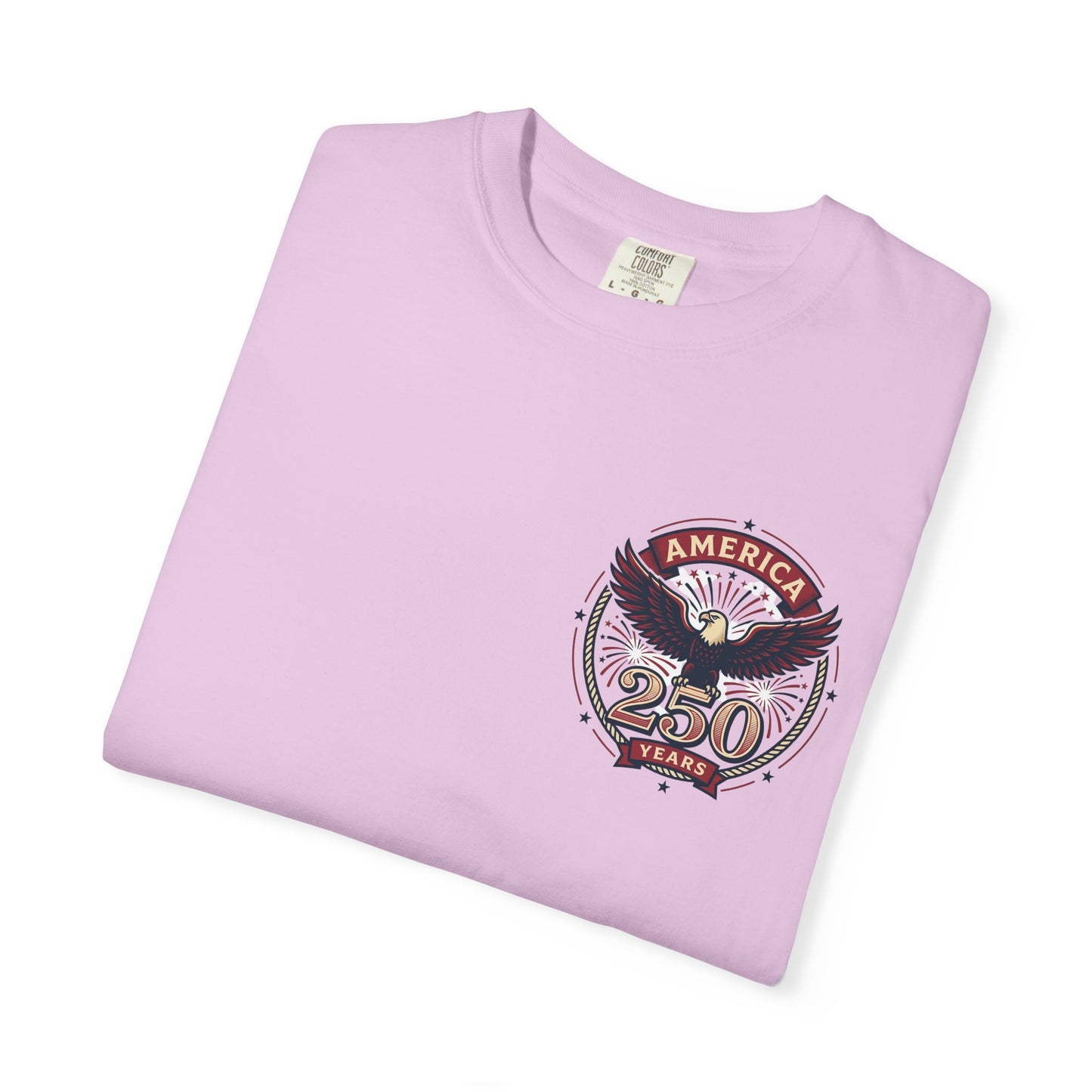 T-Shirt — 250 Years Celebrating Independence Fireworks Design